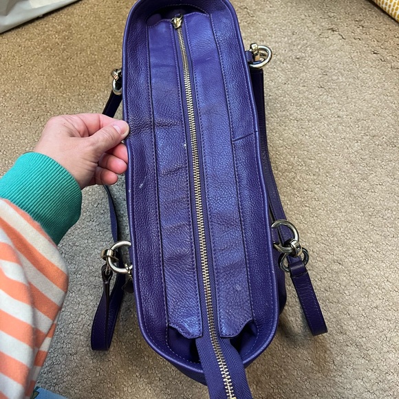 Coach Handbag Purple - Picture 7 of 7